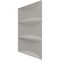 Ekena Millwork 19 5/8in. W x 19 5/8in. H Traditional EnduraWall Decorative 3D Wall Panel Covers 2.67 Sq. Ft. WP20X20TRCCB - alternate 2